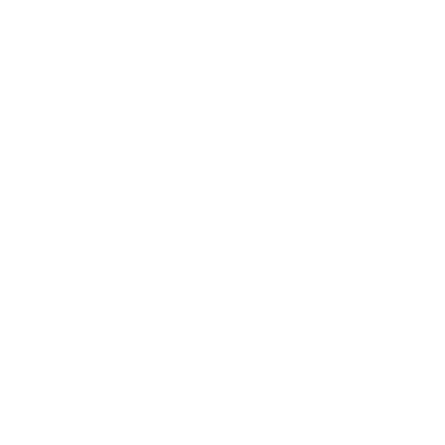 A white termite icon